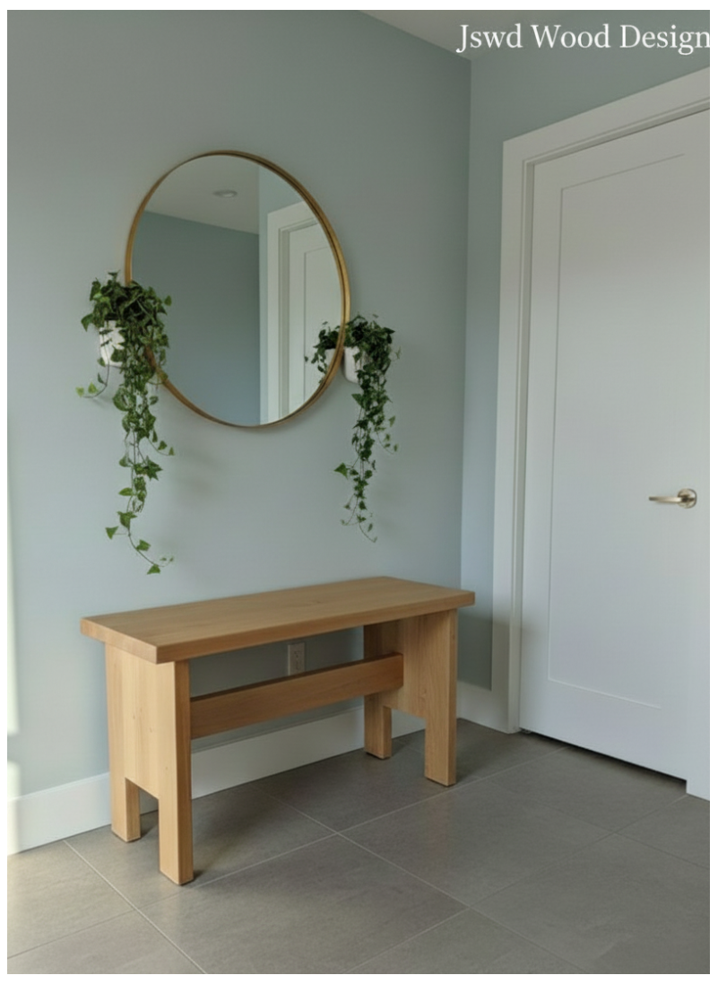 Hallway bench